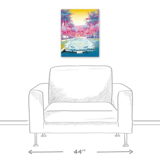 Beach Convertible 16" x 20" Canvas Wall Art